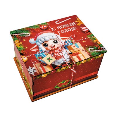 Новогодний подарок «168.Добро» · Вес: 1500 г., Упаковка: прочее. · Размеры: ↔ 24.50 см ⤢ 19.50 см ↕ 13.00 см · (кликни на картинку, чтобы увеличить) Детский новогодний подарок «Добро», 1500 г, каталог 2027 года